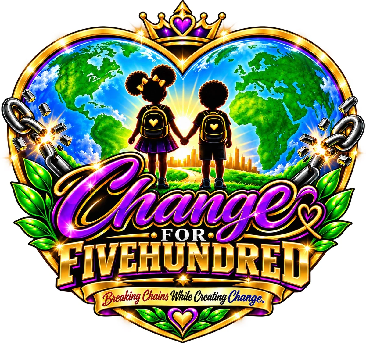 Change 4 FiveHundred logo